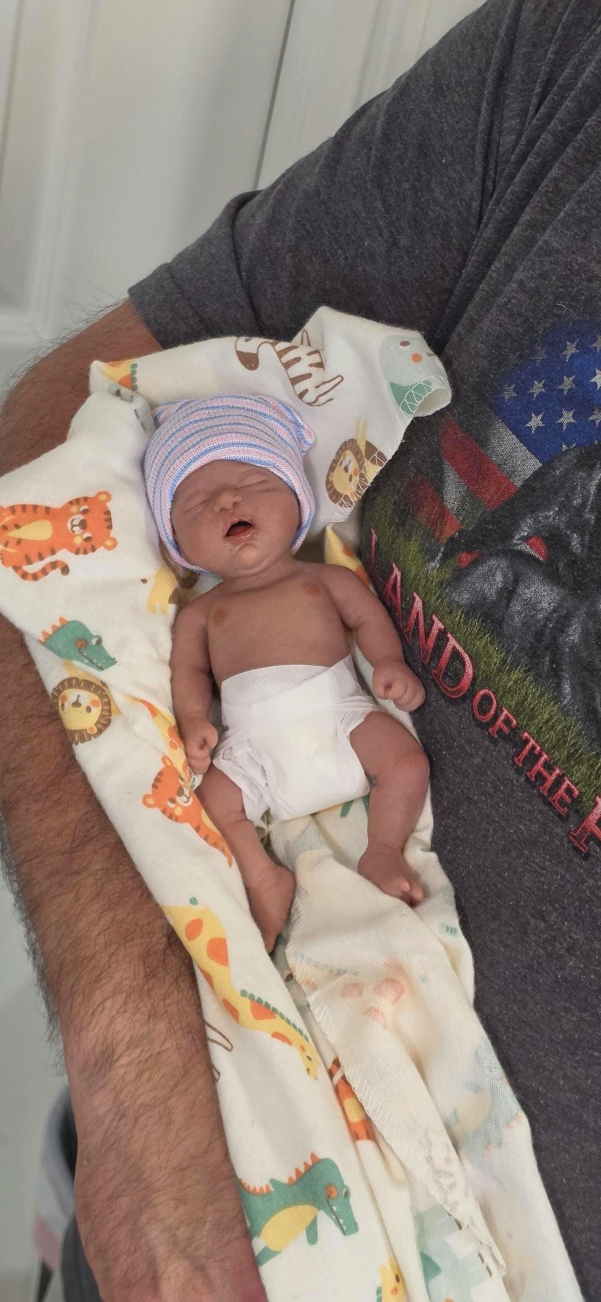 Authentic 8" Silicone Baby Doll Jackson or Jada Enhanced Realism Edition Handmade by Artist