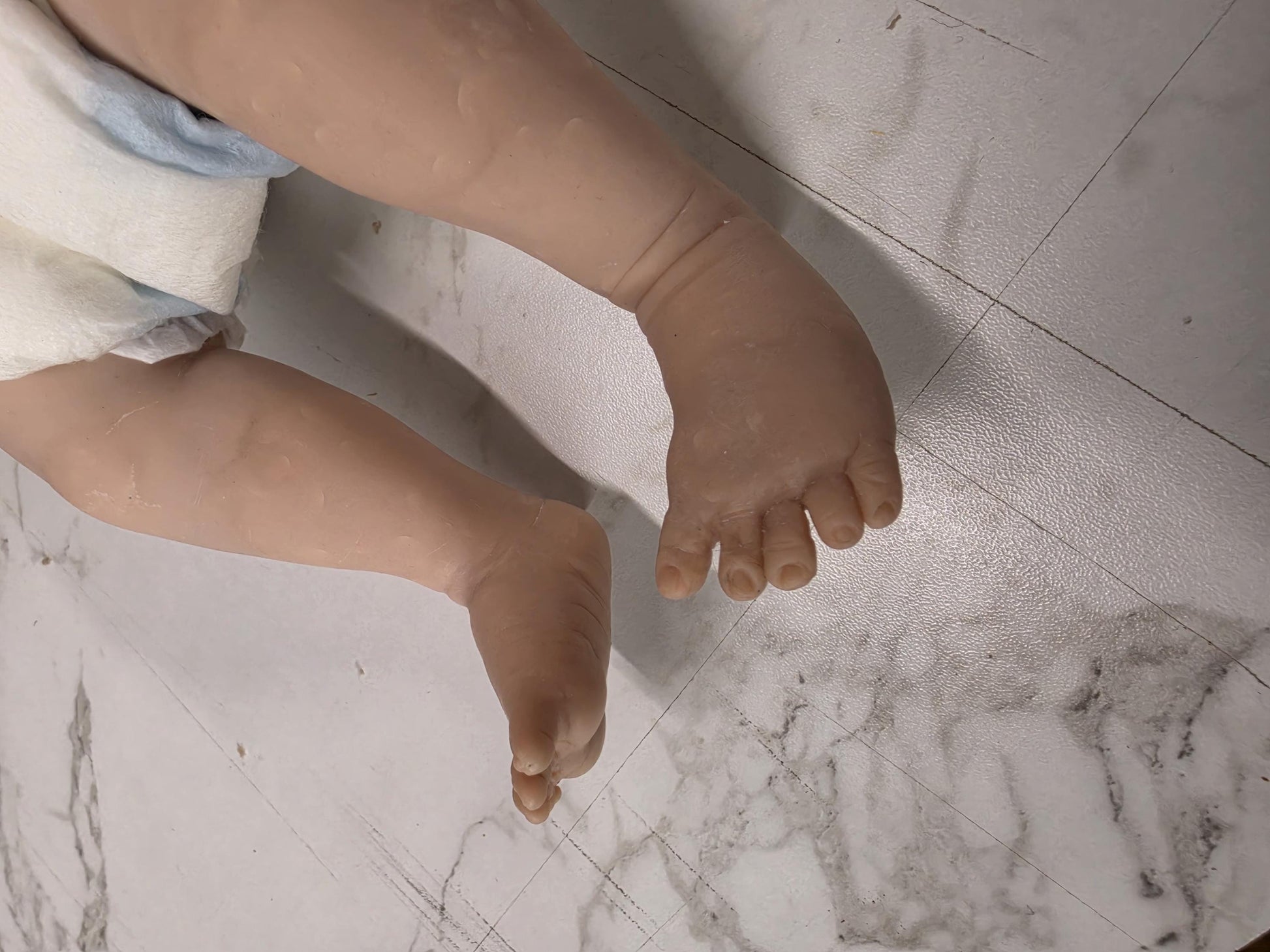PRE ORDER Authentic 14" Silicone Baby Doll "Sawyer" Enhanced Realism Edition Handmade by Artist