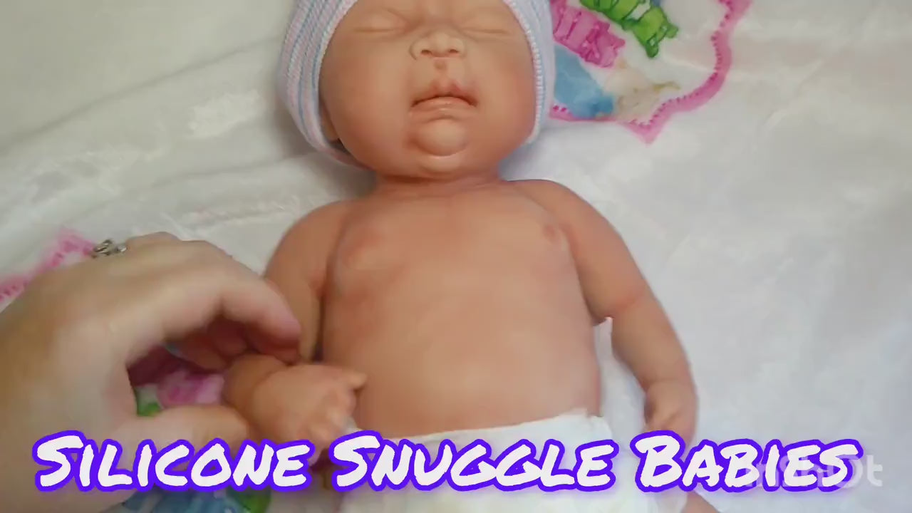 Silicone Baby Doll 16 inch Boy or Girl "Abigail" or "Abraham"