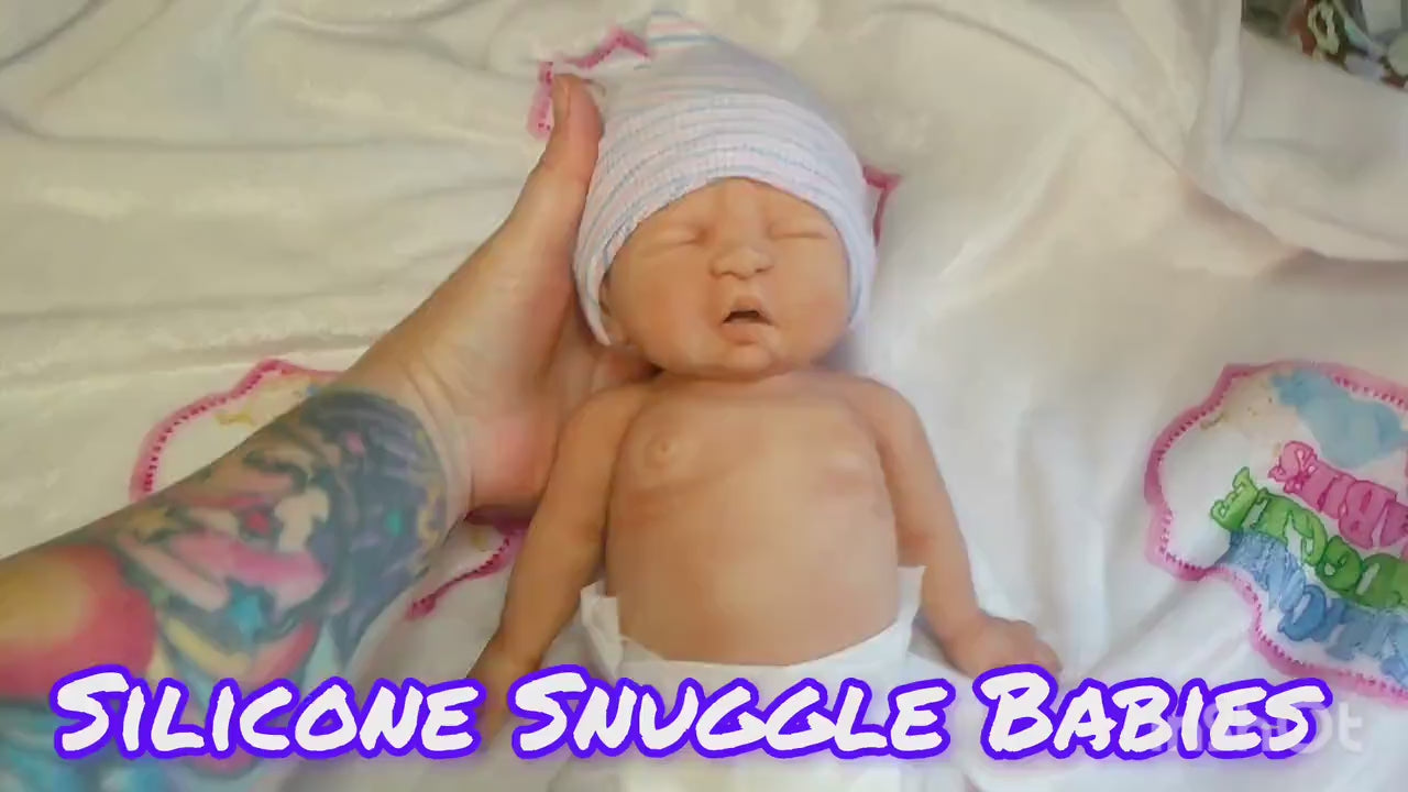 Drink and Wet Boy Silicone Baby Doll 15 inch "Tyler"