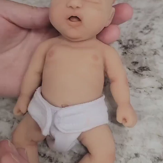 Miniature Glass Baby Bottle