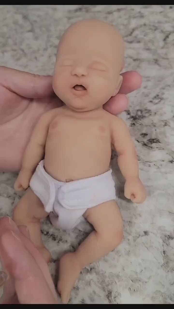 Miniature Glass Baby Bottle